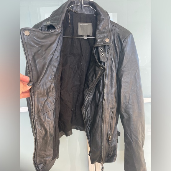 Stylish and Beautiful Muubaa Leather Jacket - Picture 3 of 13